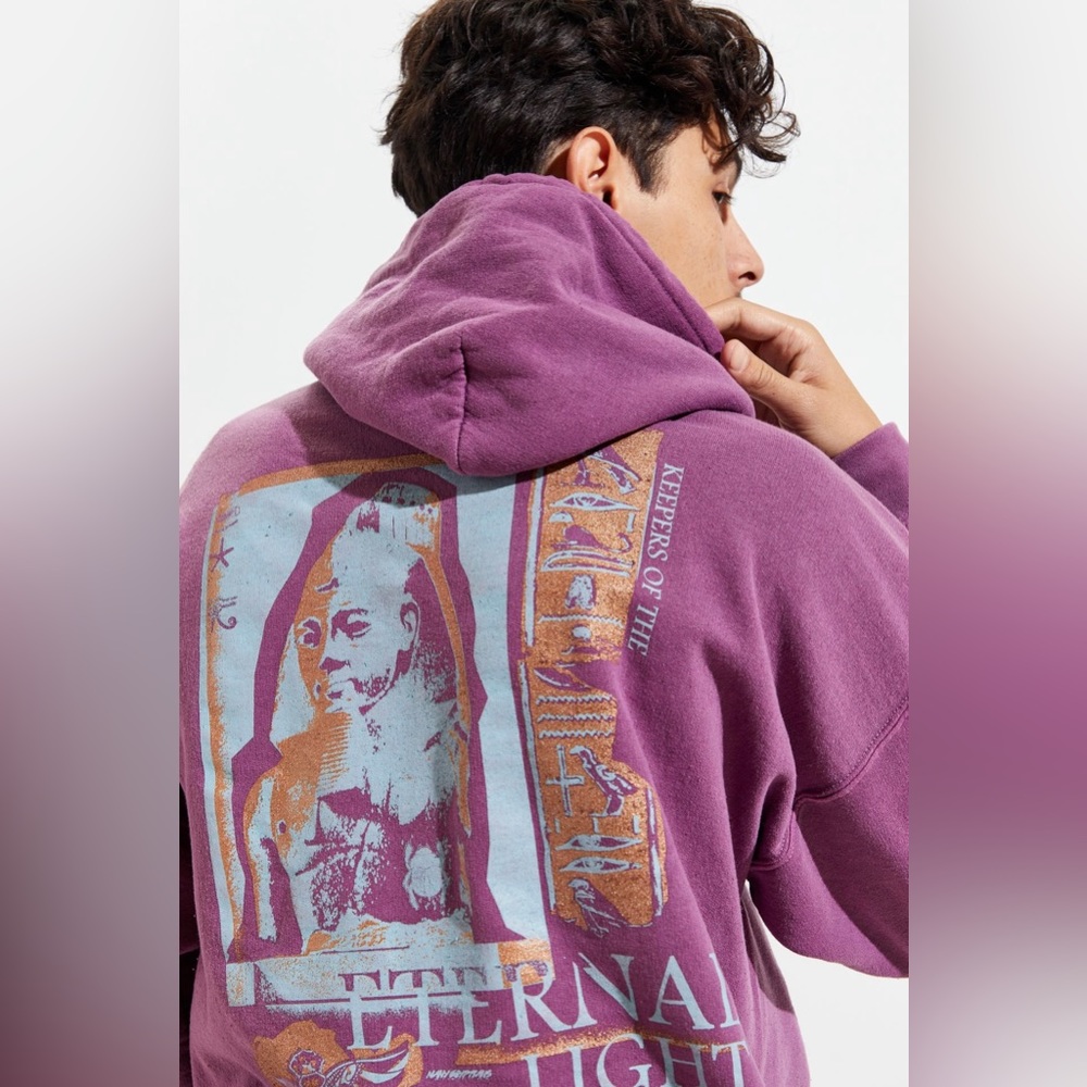 Eternal Light Overdyed Hoodie Sweatshirt